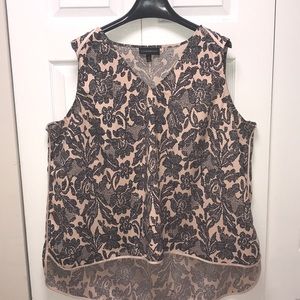 Lane Bryant V-Neck Essential Floral Print …